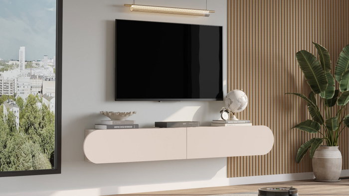 Hanah Home LUM1-CO Soporte para TV Color Arena Hanah Home LUM1-CO Soporte para TV Color Arena